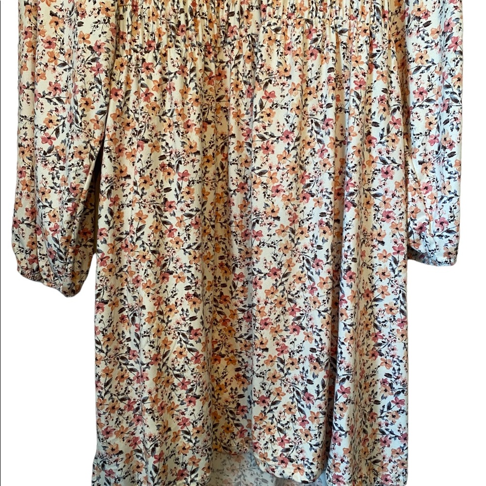 Vibe Sportswear Long Sleeve Floral Dress - Picture 9 of 13